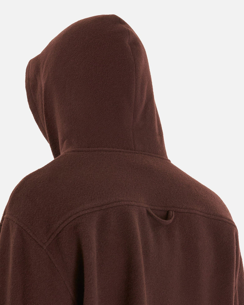 Rier Men's Sweatshirts Fleece Hoodie City in Tannin