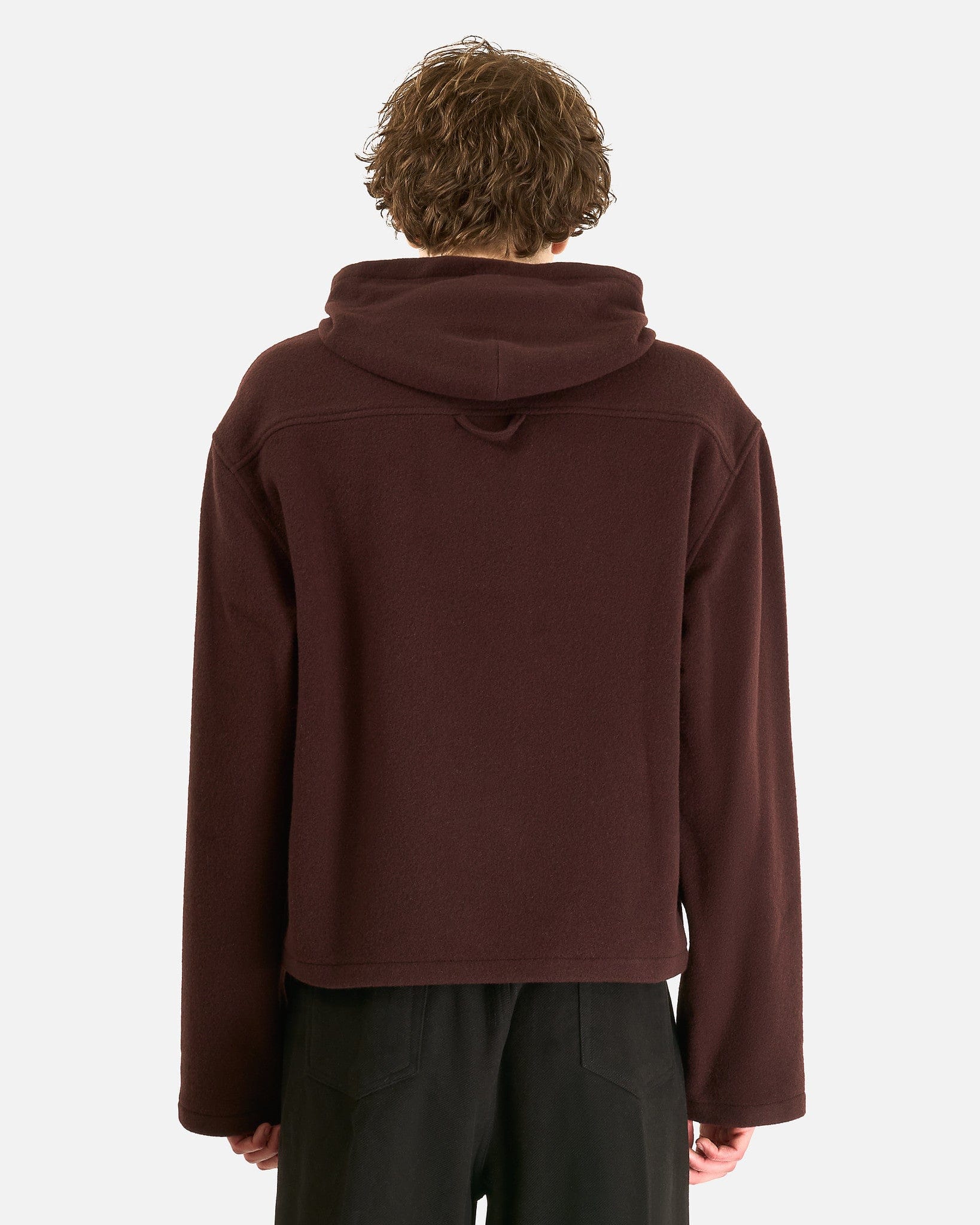 Rier Men's Sweatshirts Fleece Hoodie City in Tannin