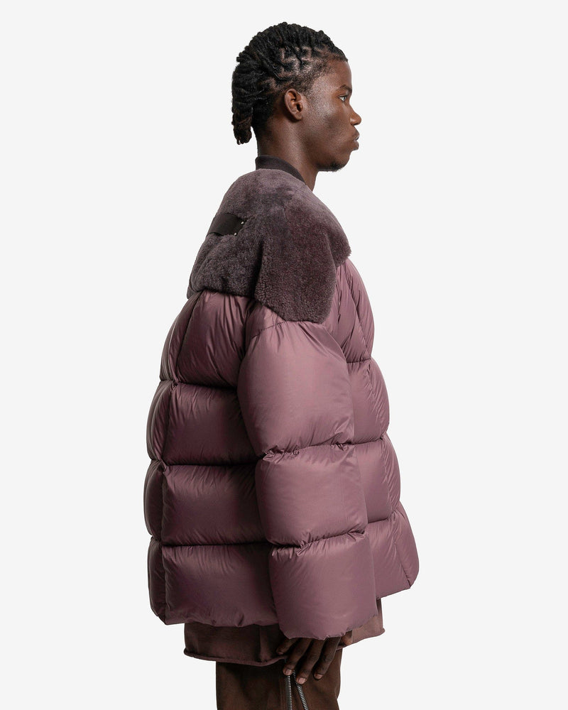 Rick Owens Men's Jackets Flight Jacket in Amethyst