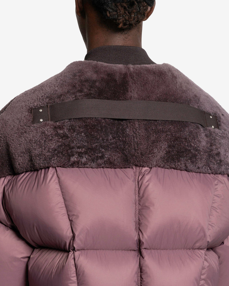 Rick Owens Men's Jackets Flight Jacket in Amethyst