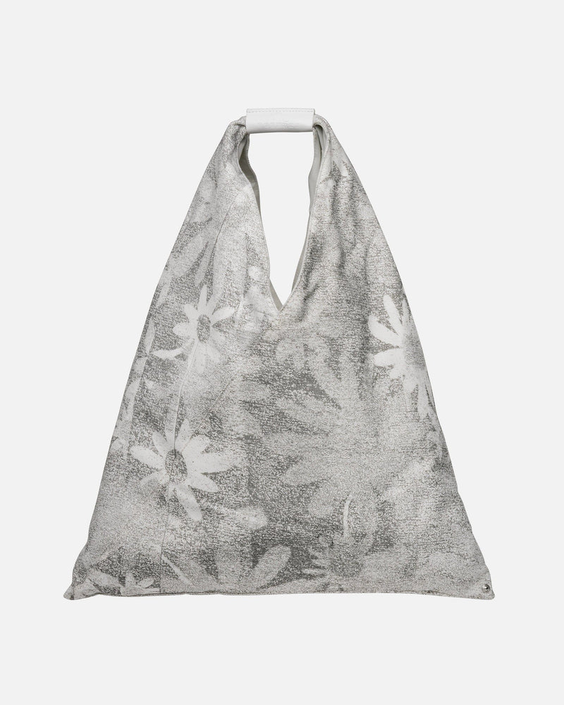 MM6 Maison Margiela Women Bags O/S Floral Print Classic Japanese Handbag in Black/White