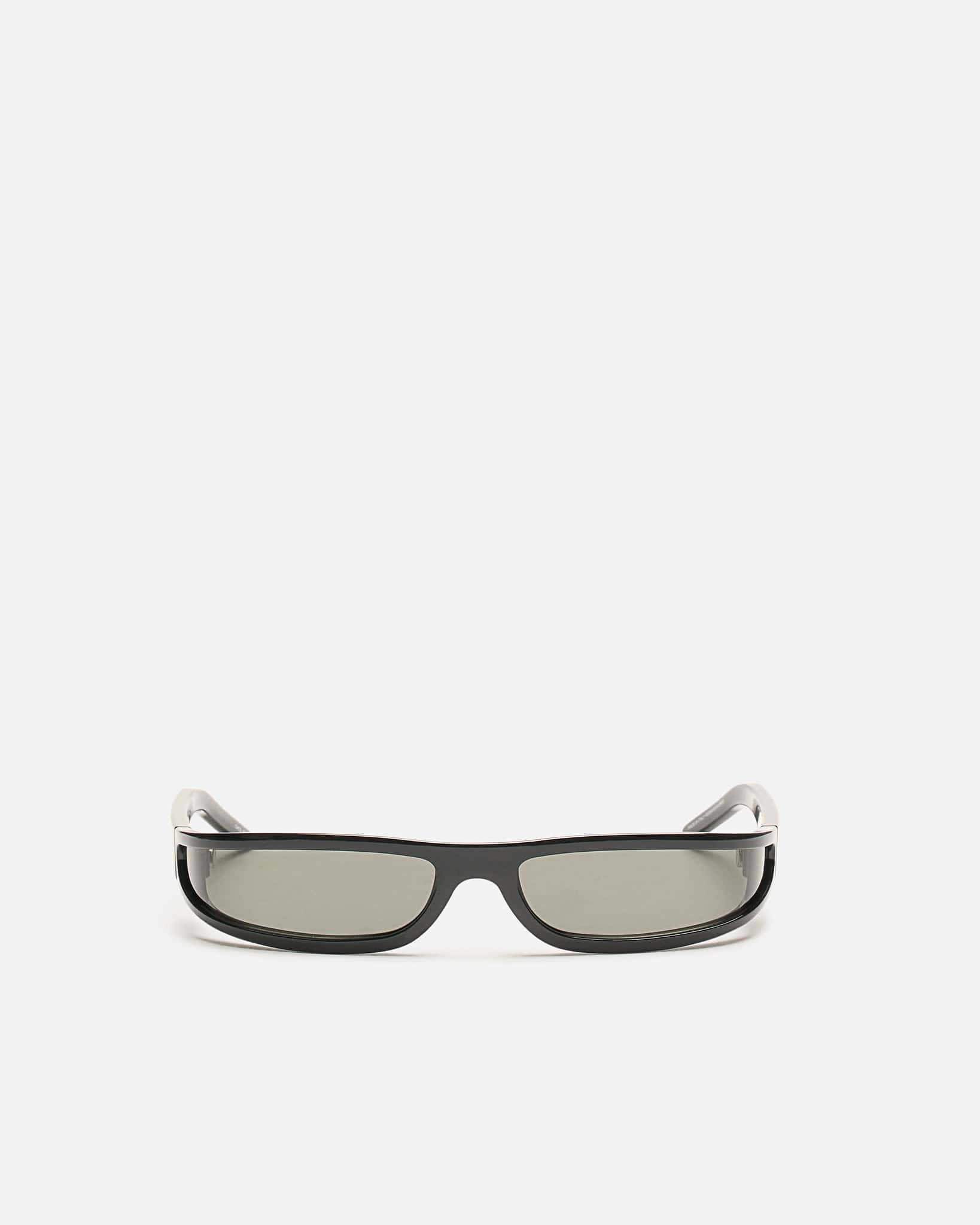 Rick Owens Eyewear OS Fog Sunglasses in Black/Black