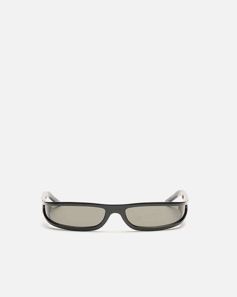 Rick Owens Eyewear OS Fog Sunglasses in Black/Black