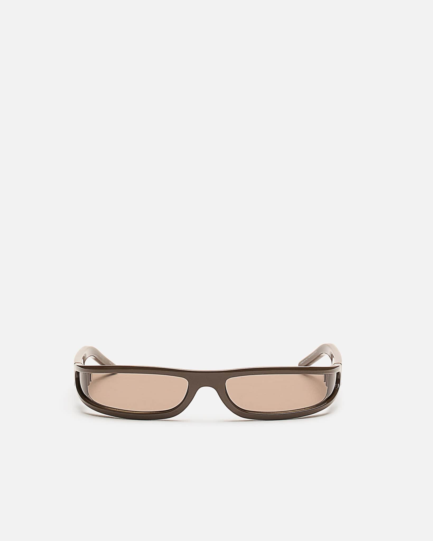 Rick Owens Eyewear OS Fog Sunglasses in Brown/Brown