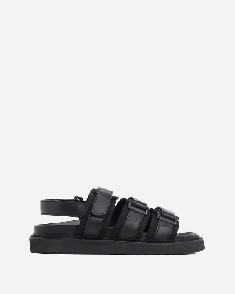 Footbed Sandal in Black – SVRN