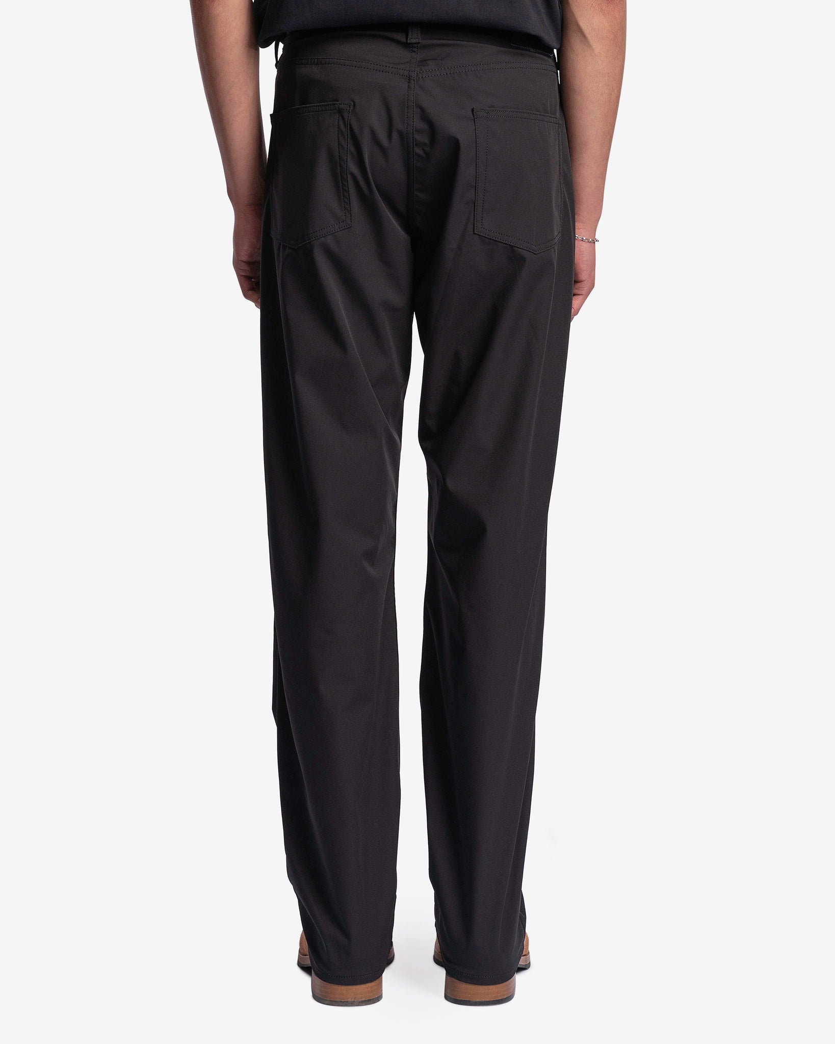 Our Legacy Men's Pants Formal Cut in Black Muted Scuba