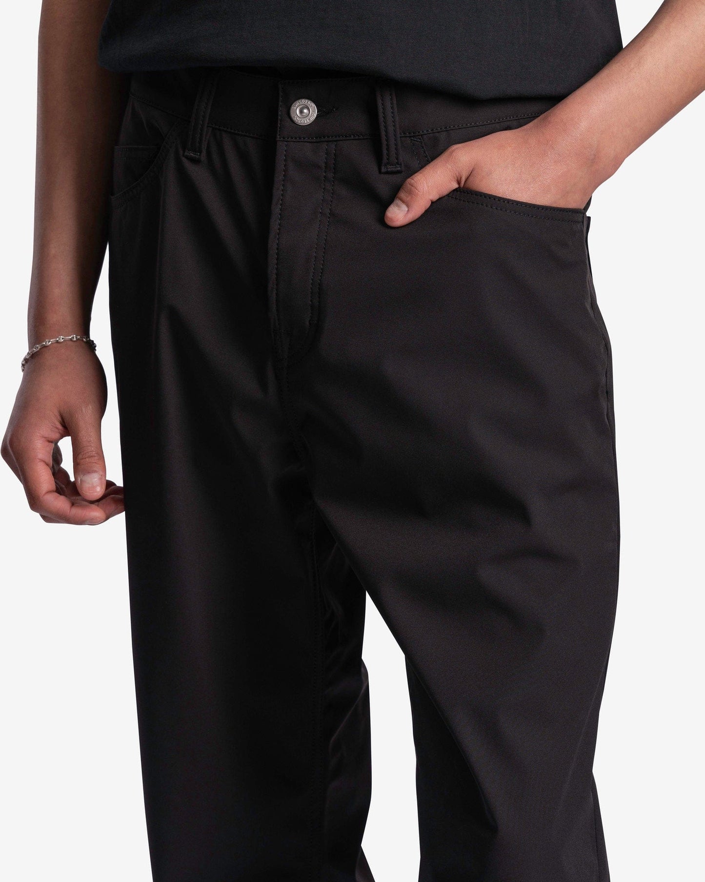 Our Legacy Men's Pants Formal Cut in Black Muted Scuba