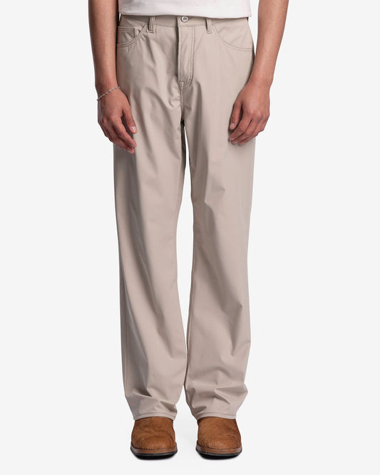 Our Legacy Men's Pants Formal Cut in Dusty White Muted Scuba