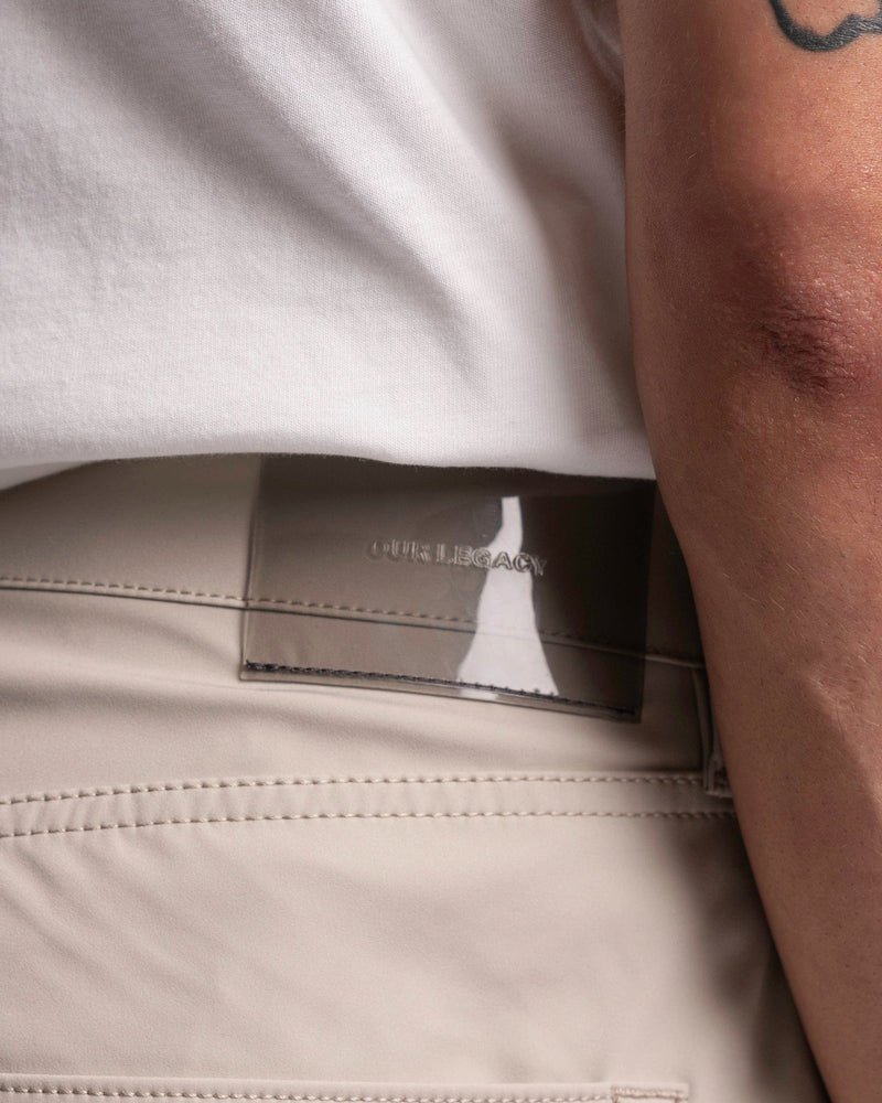 Our Legacy Men's Pants Formal Cut in Dusty White Muted Scuba