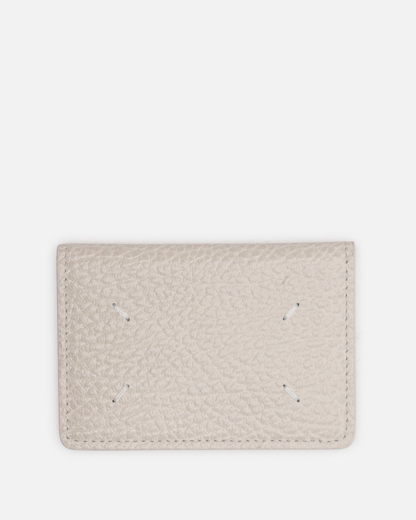 Maison Margiela Leather Goods Four Stitches Cardholder in White