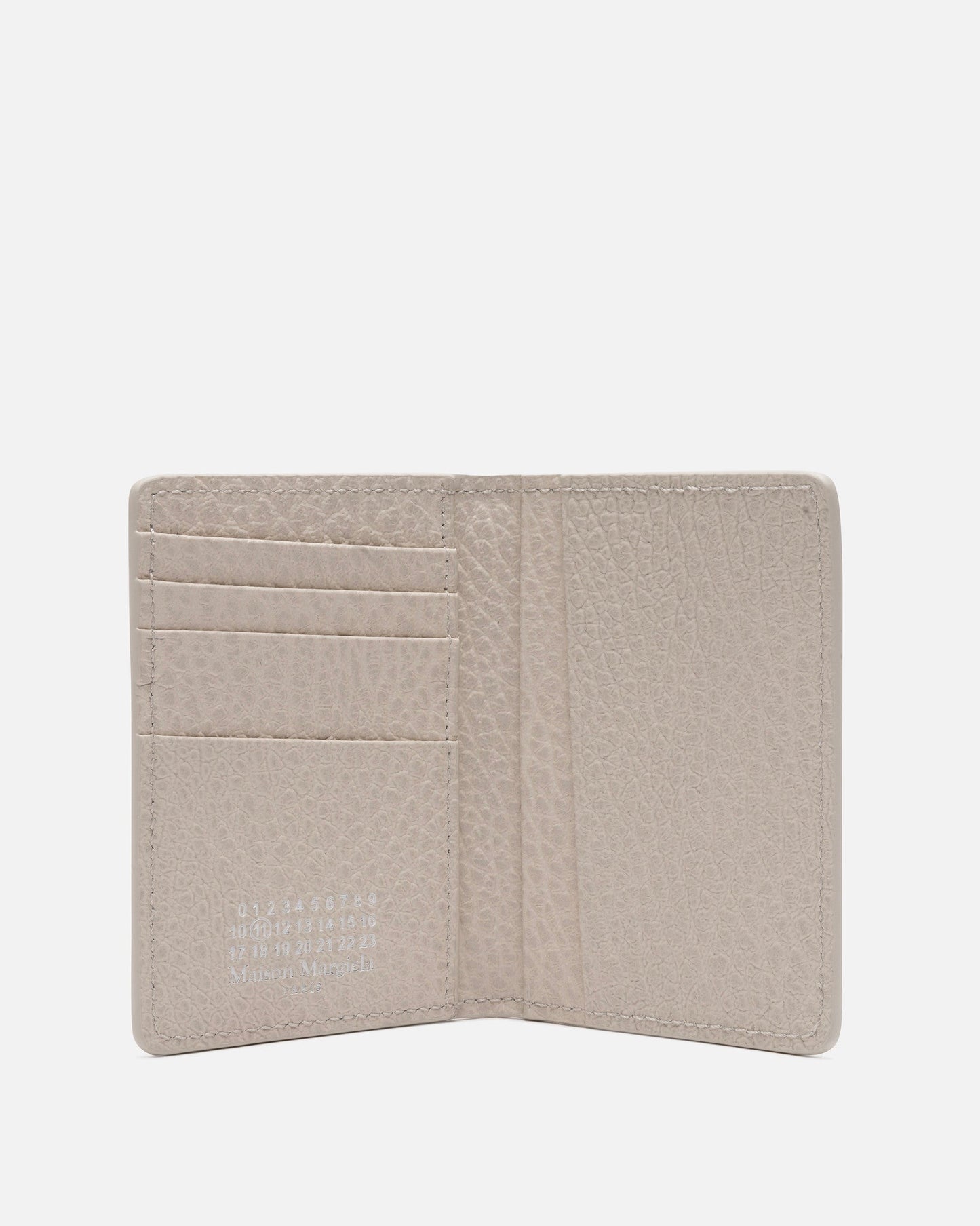 Maison Margiela Leather Goods Four Stitches Cardholder in White