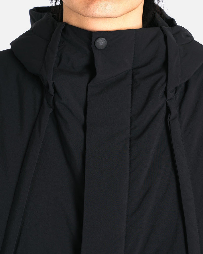 Homme Plissé Issey Miyake Men's Coat Frame Coat in Black