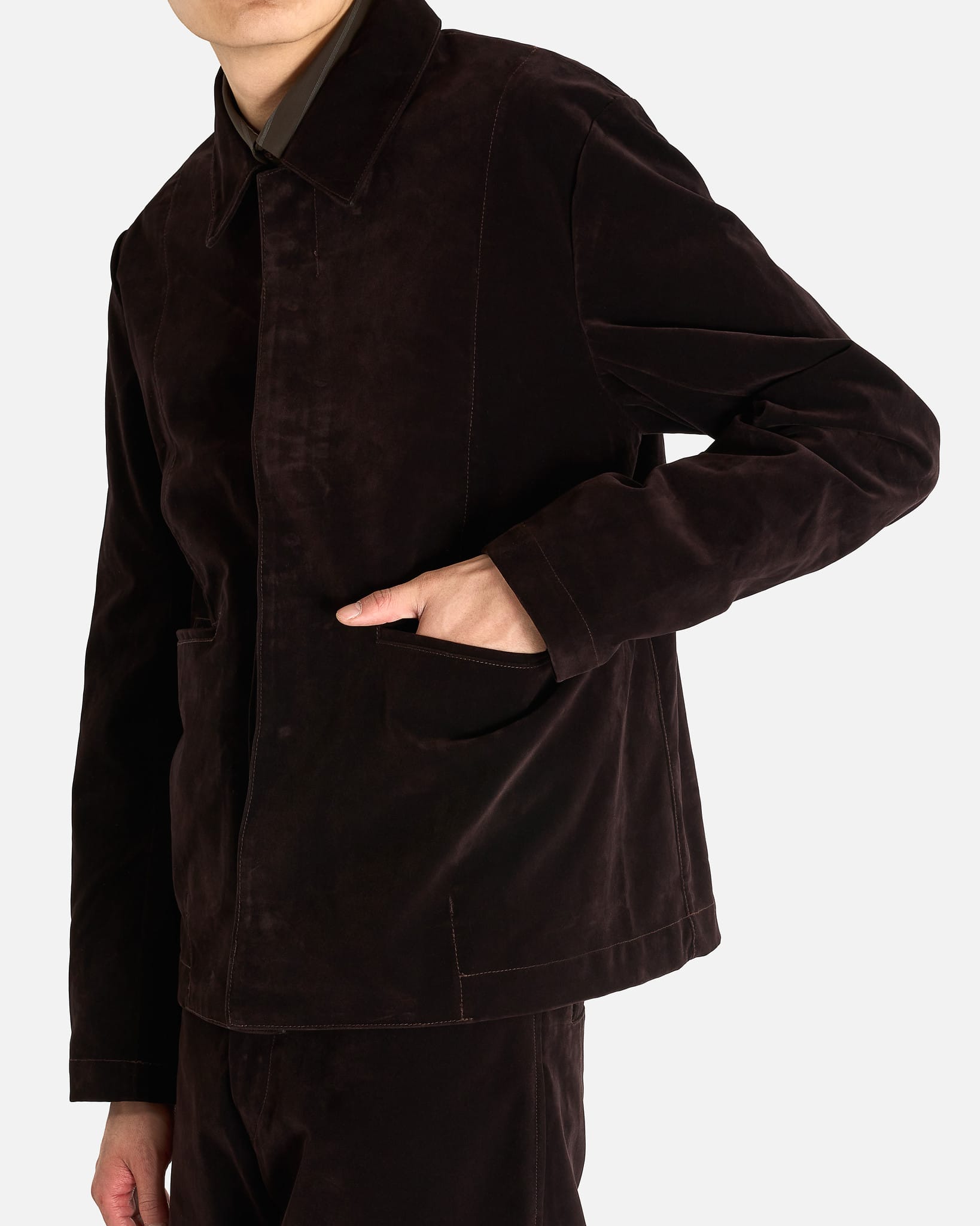 Omar Afridi Men's Jackets Francis Blouson in Purple