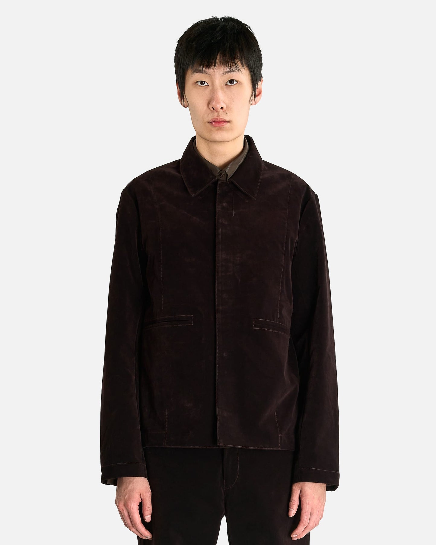 Omar Afridi Men's Jackets Francis Blouson in Purple