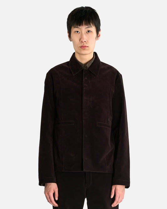 Omar Afridi Men's Jackets Francis Blouson in Purple