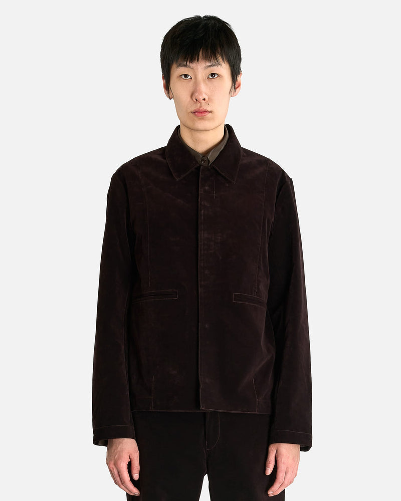 Omar Afridi Men's Jackets Francis Blouson in Purple