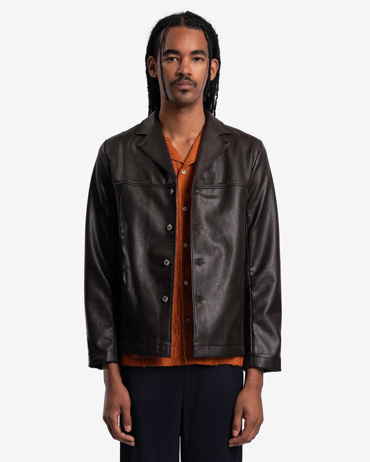 Séfr Men's Jackets Francis Jacket in Coffee Brown