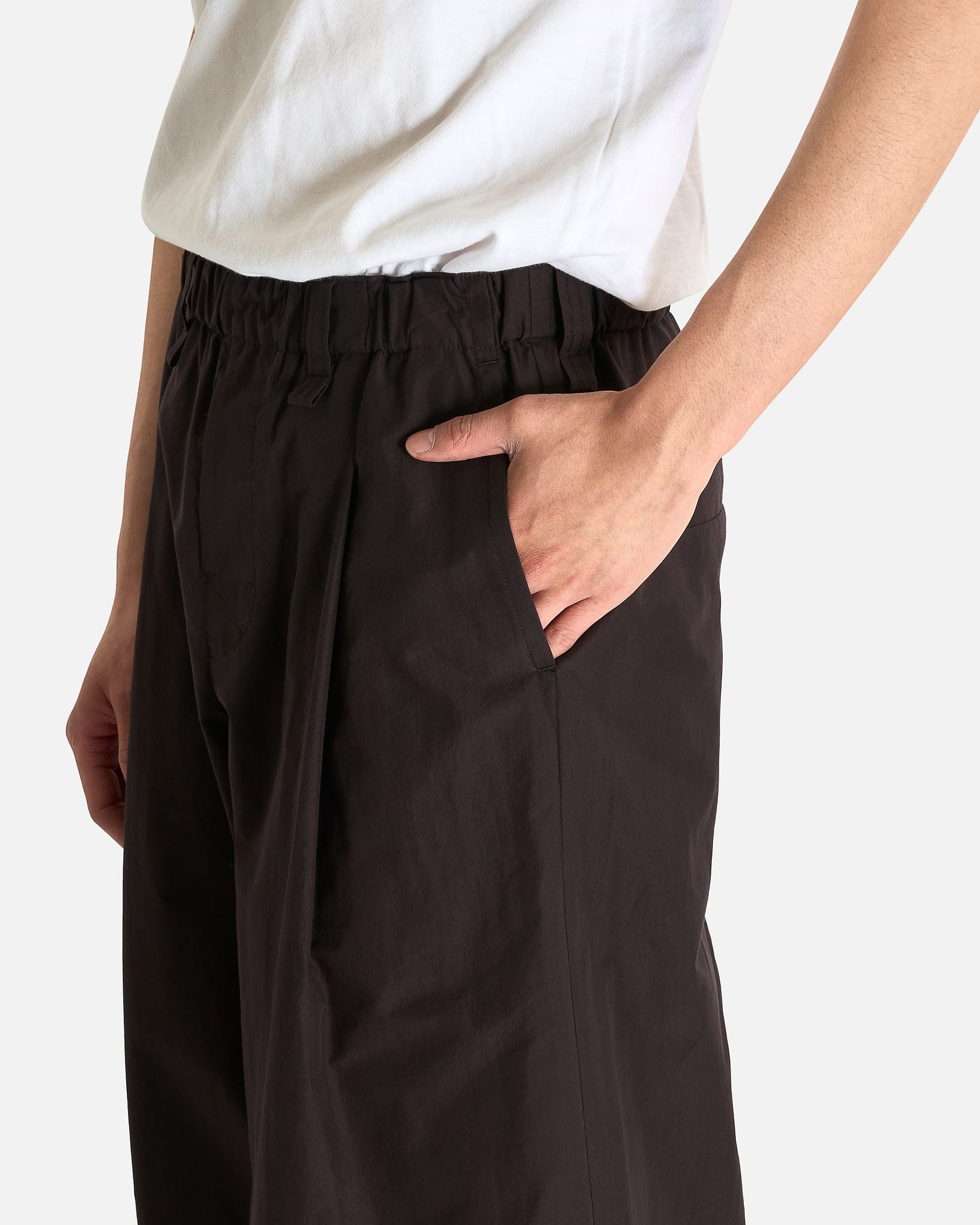 Homme Plissé Issey Miyake Men's Pants Freshen Pants in Brown
