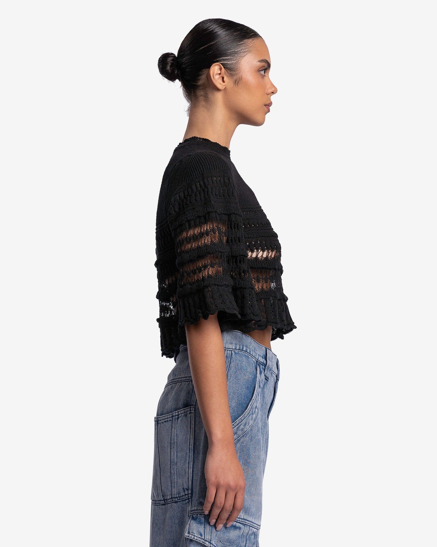 Isabel Marant Etoile Women Sweaters Frizy Pullover in Black