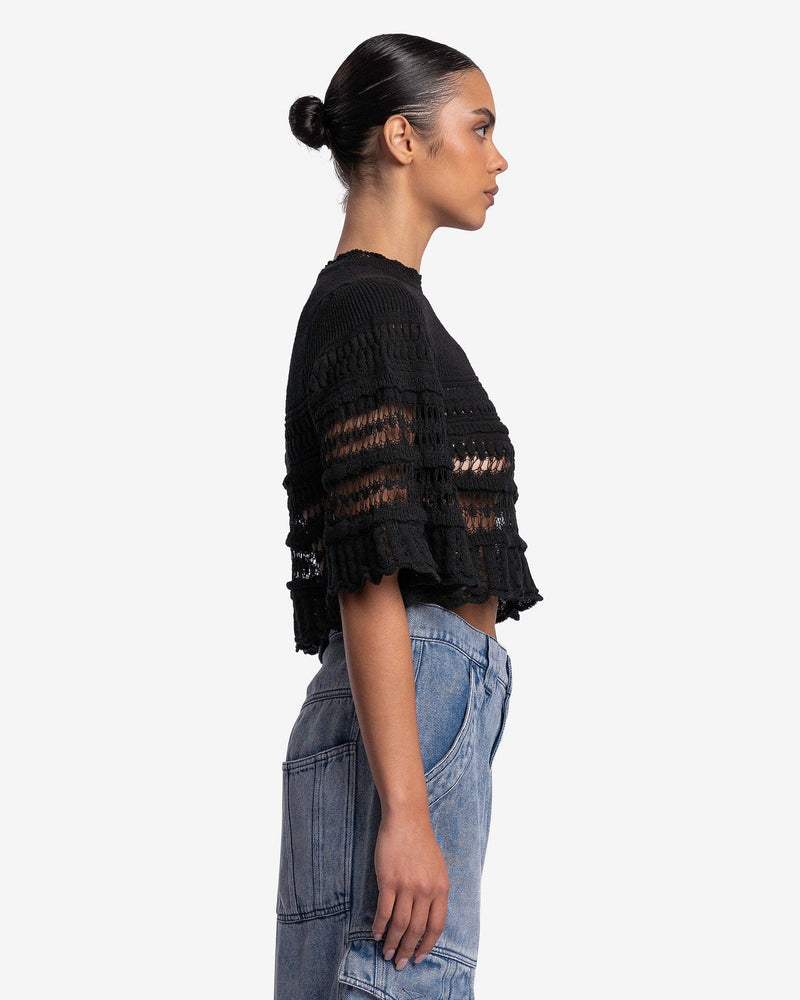 Isabel Marant Etoile Women Sweaters Frizy Pullover in Black