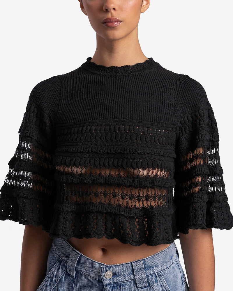 Isabel Marant Etoile Women Sweaters Frizy Pullover in Black