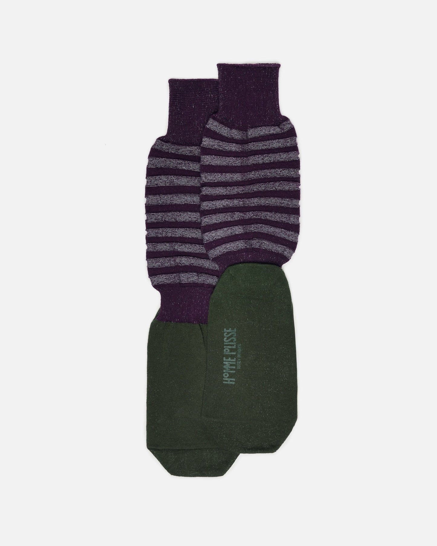 Homme Plissé Issey Miyake Men's Socks O/S Fruitful Socks in Cassis