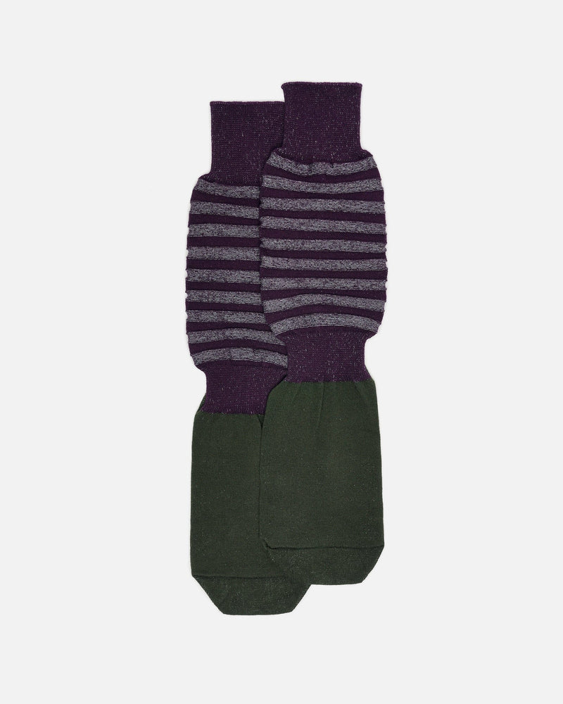 Homme Plissé Issey Miyake Men's Socks O/S Fruitful Socks in Cassis