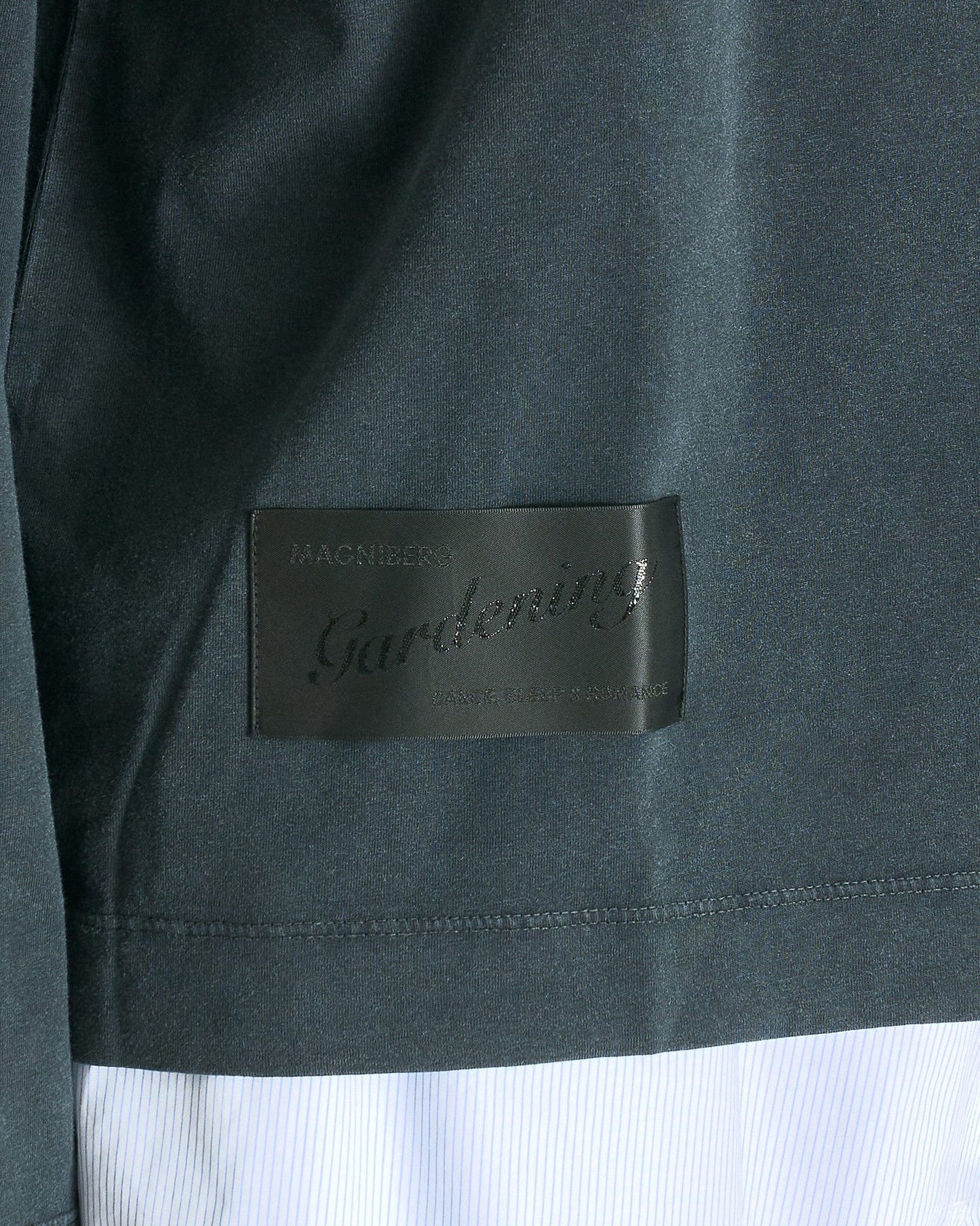 Magniberg Men's Shirts Full Long Sleeve T-Shirt in Washed Black