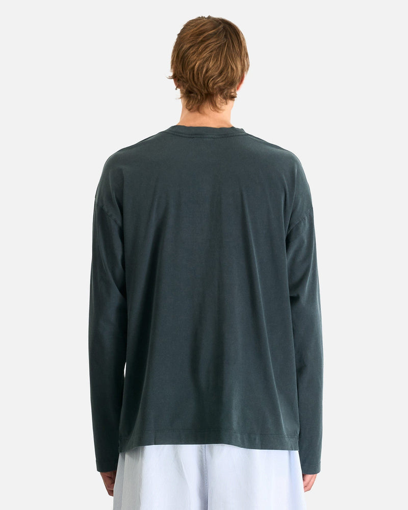 Magniberg Men's Shirts Full Long Sleeve T-Shirt in Washed Black