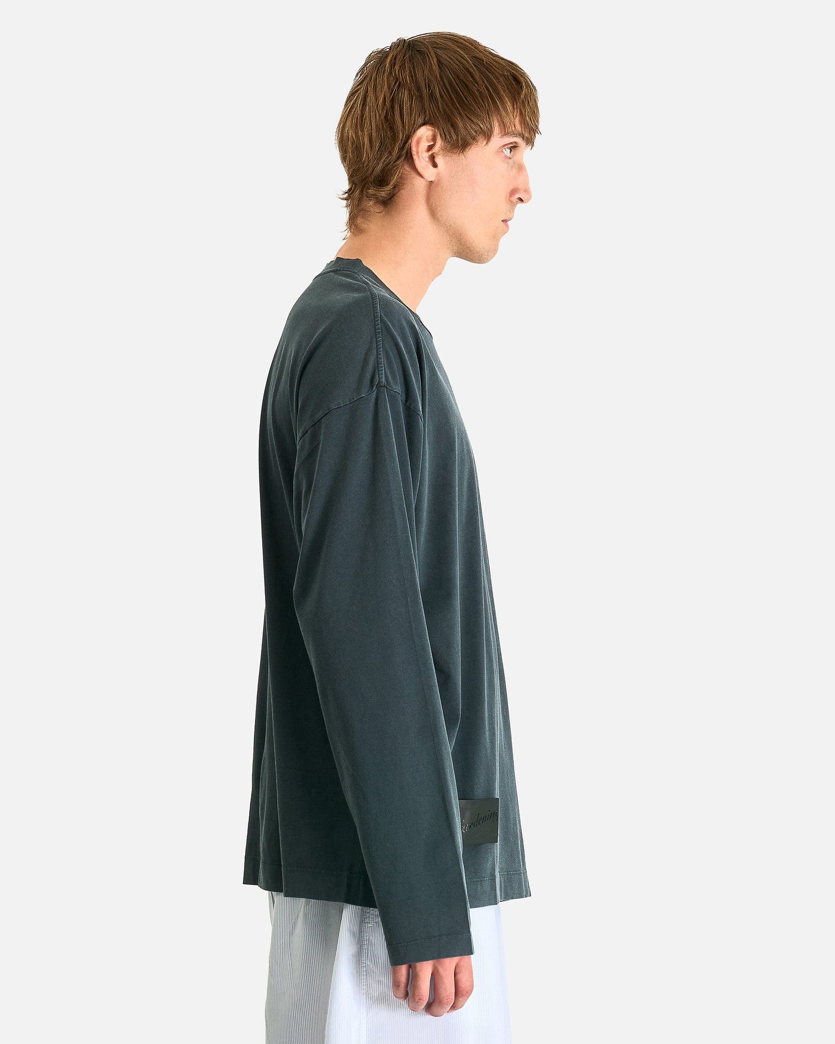 Magniberg Men's Shirts Full Long Sleeve T-Shirt in Washed Black