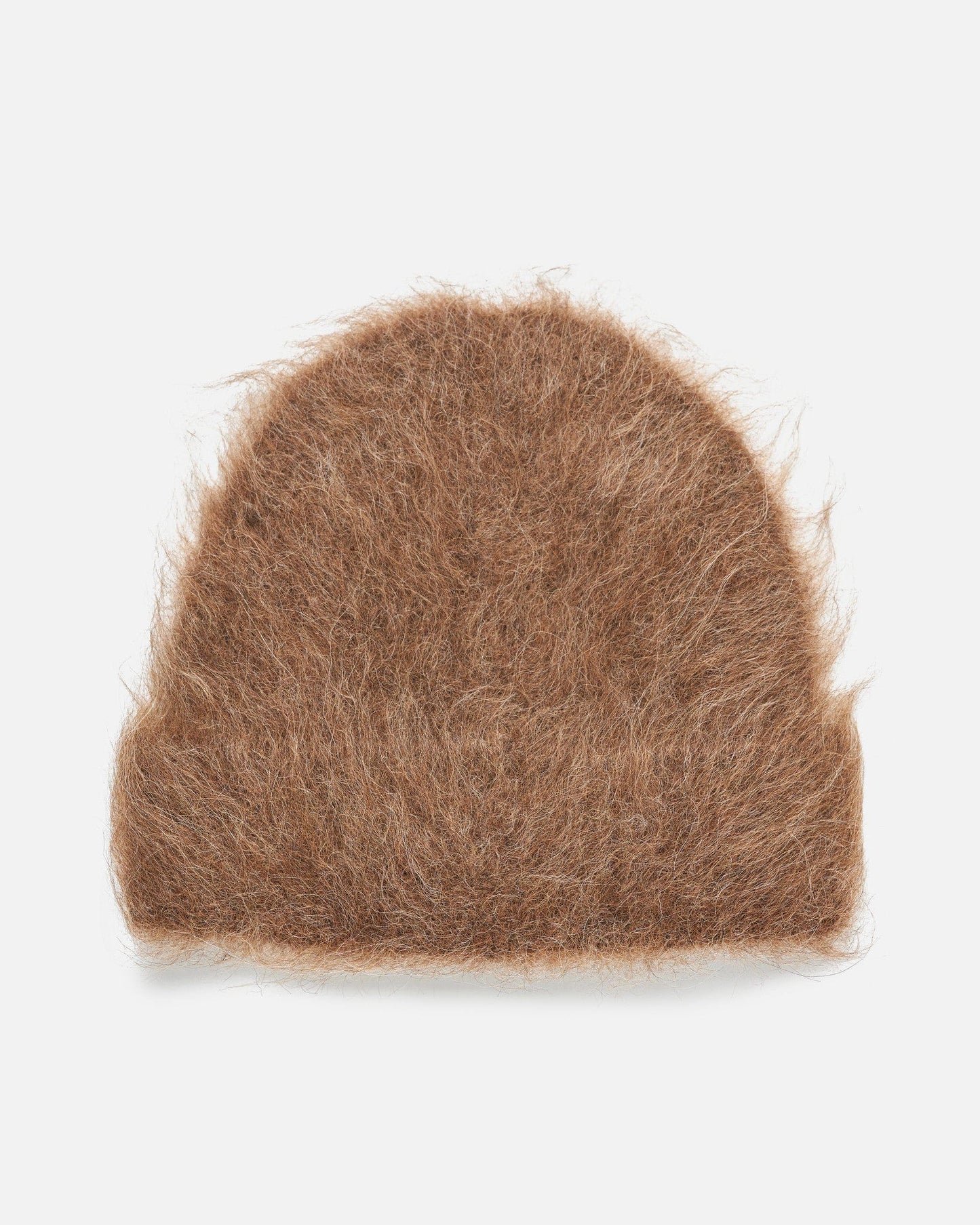Séfr Men's Hats OS Fuzzy Beanie in Taupe Alpaca