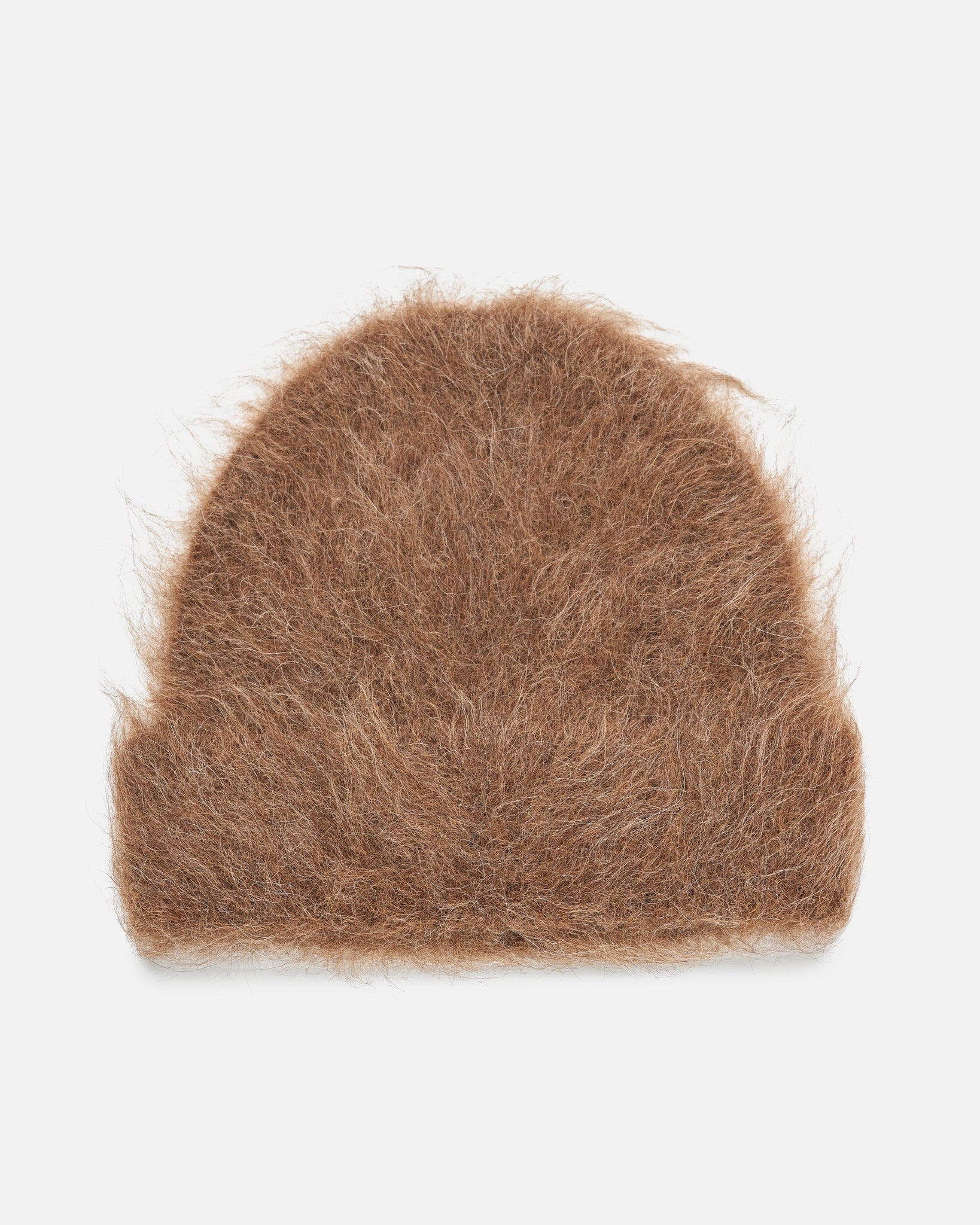 Séfr Men's Hats OS Fuzzy Beanie in Taupe Alpaca