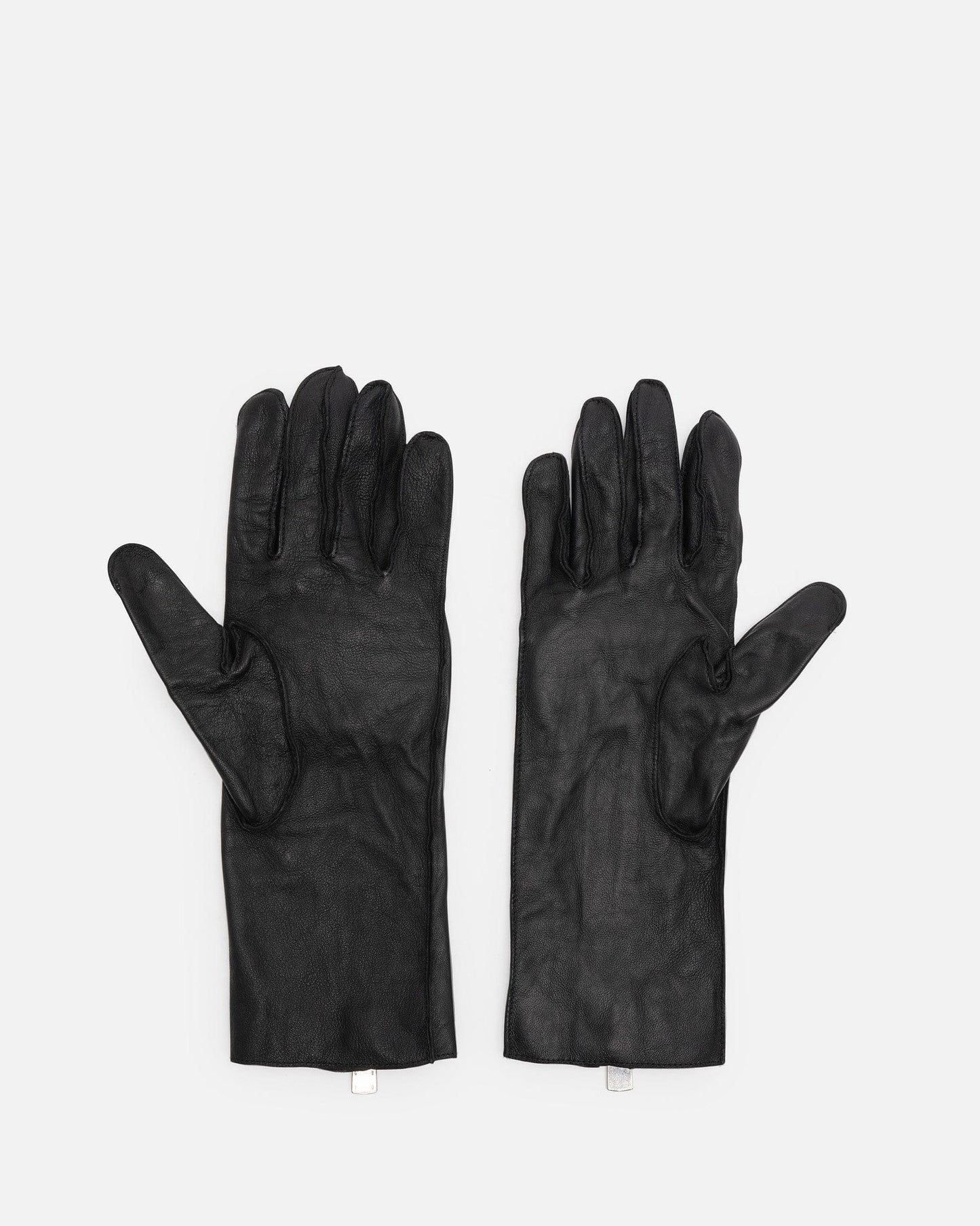 Guidi Men's Gloves O/S G01 Interbreed Leather Gloves in Black