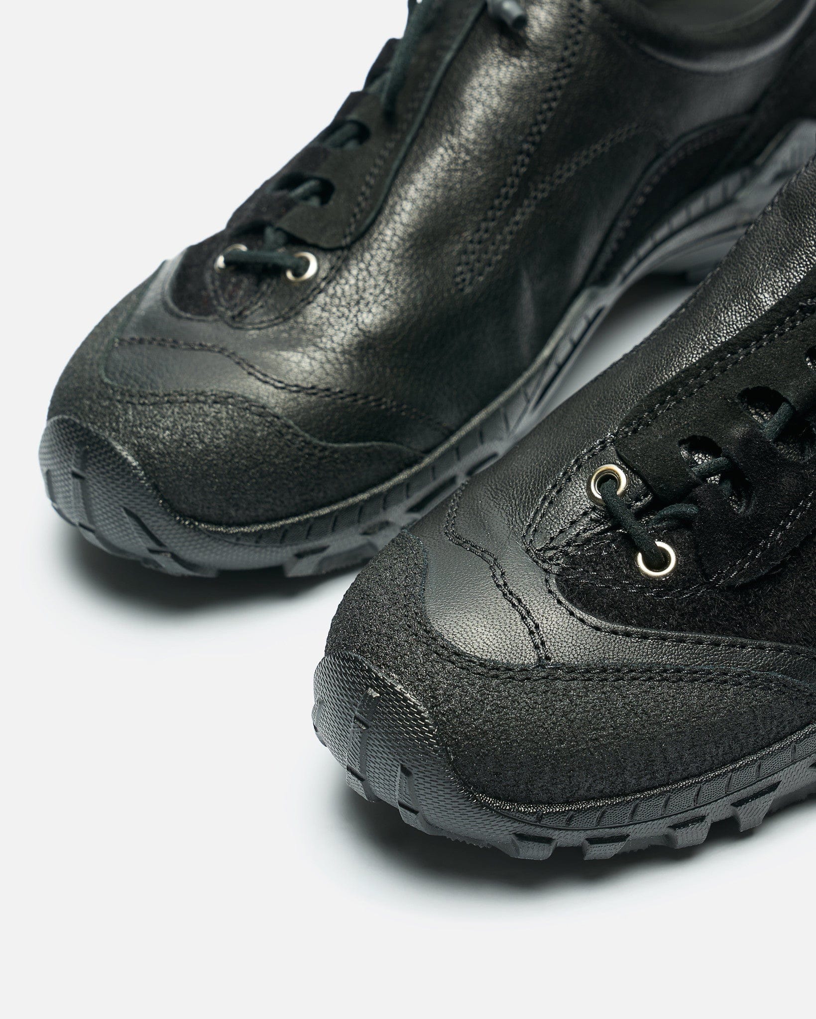 Our Legacy Men's Shoes Gabe in Stealth Black Leather