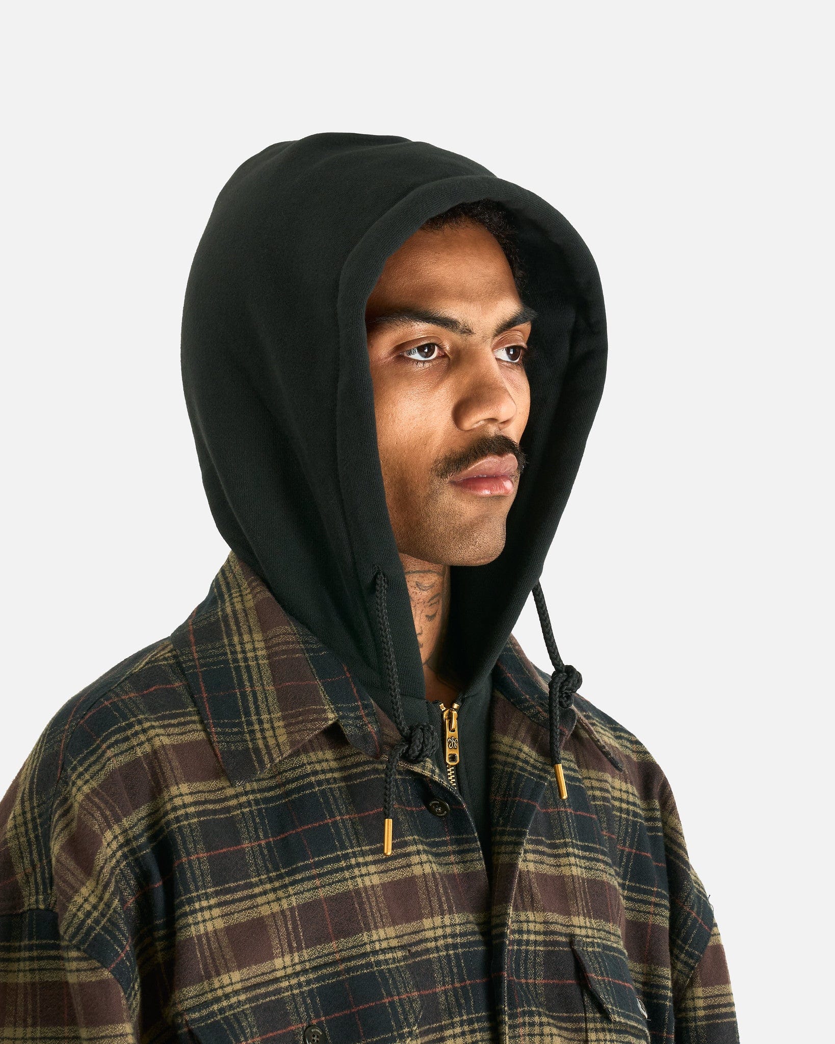 Willy Chavarria Men's Shirts Ganadero Overshirt in Olive