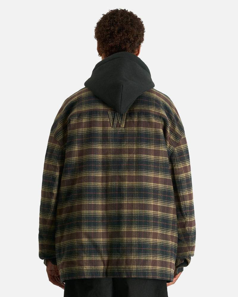 Willy Chavarria Men's Shirts Ganadero Overshirt in Olive