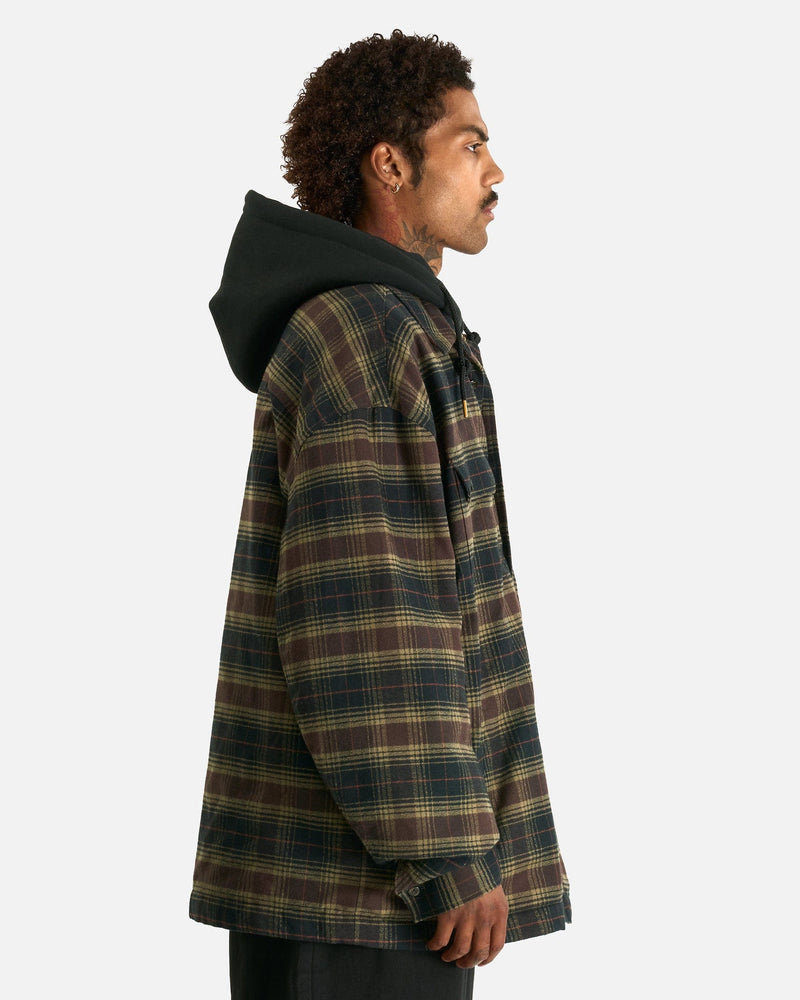 Willy Chavarria Men's Shirts Ganadero Overshirt in Olive