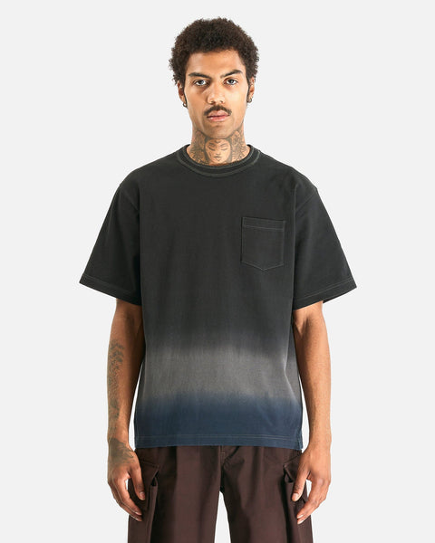 Garment Dye Cotton Jersey T-Shirt in Black – SVRN