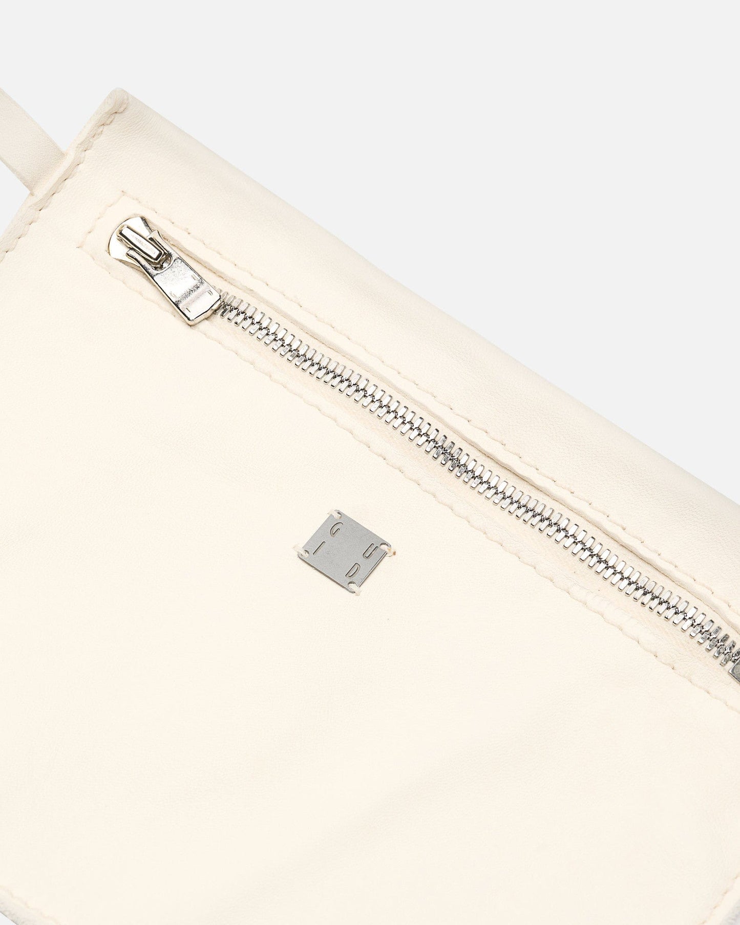 Guidi Men's Bags OS GB7 Horse Leather Crossbody Bag in White