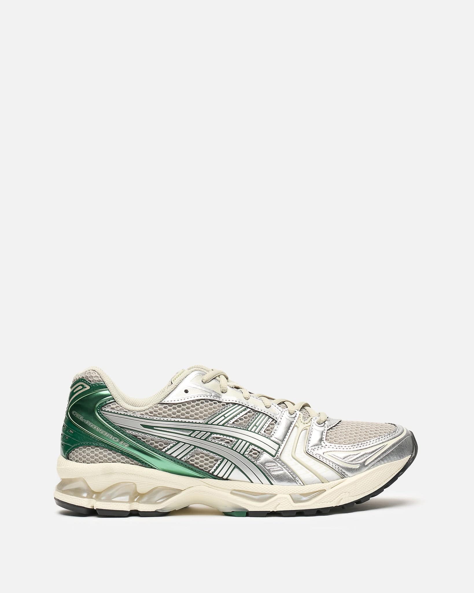 Asics Men's Sneakers Gel-Kayano 14 in Dried Leaf Green/Pure Silver