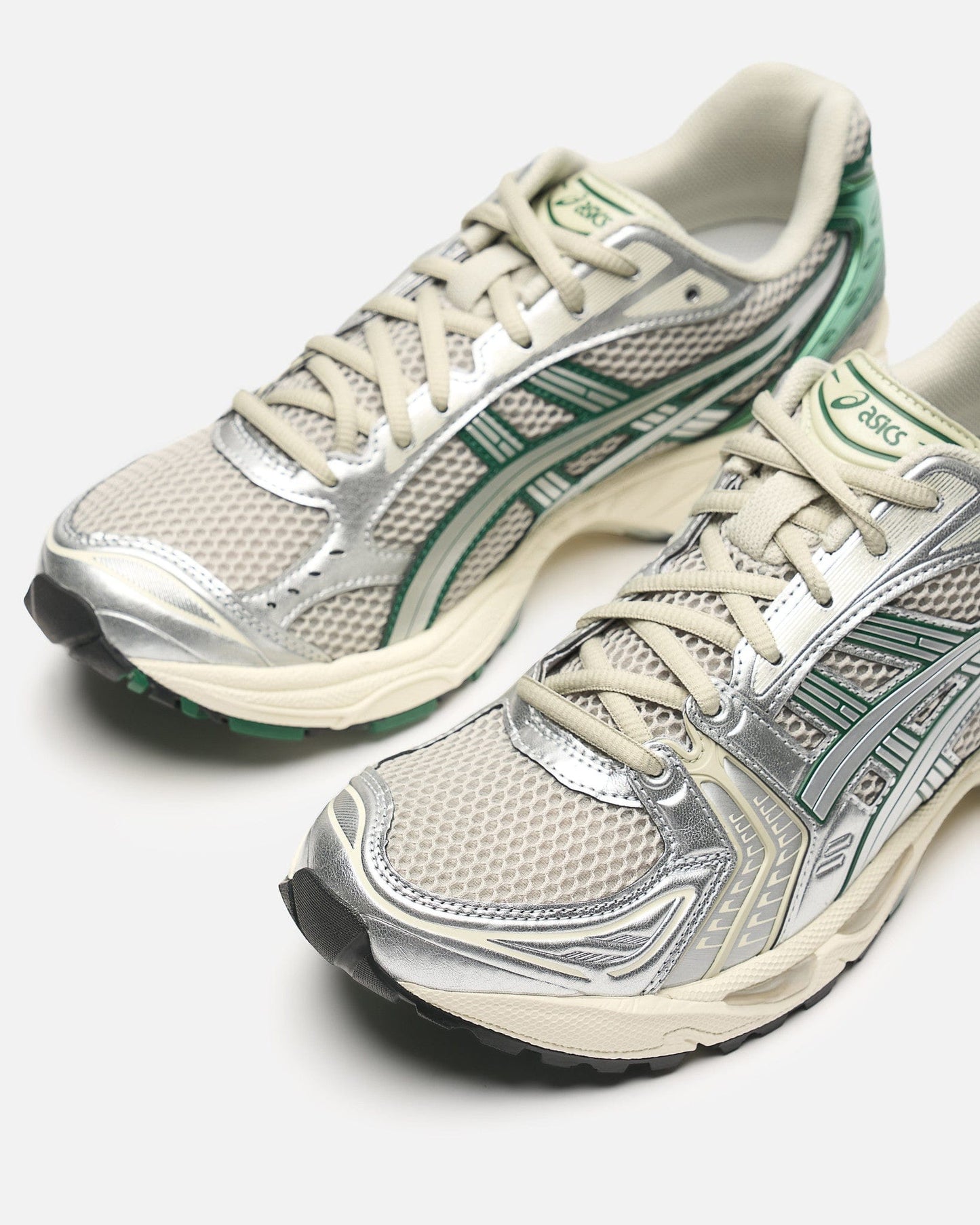 Asics Men's Sneakers Gel-Kayano 14 in Dried Leaf Green/Pure Silver