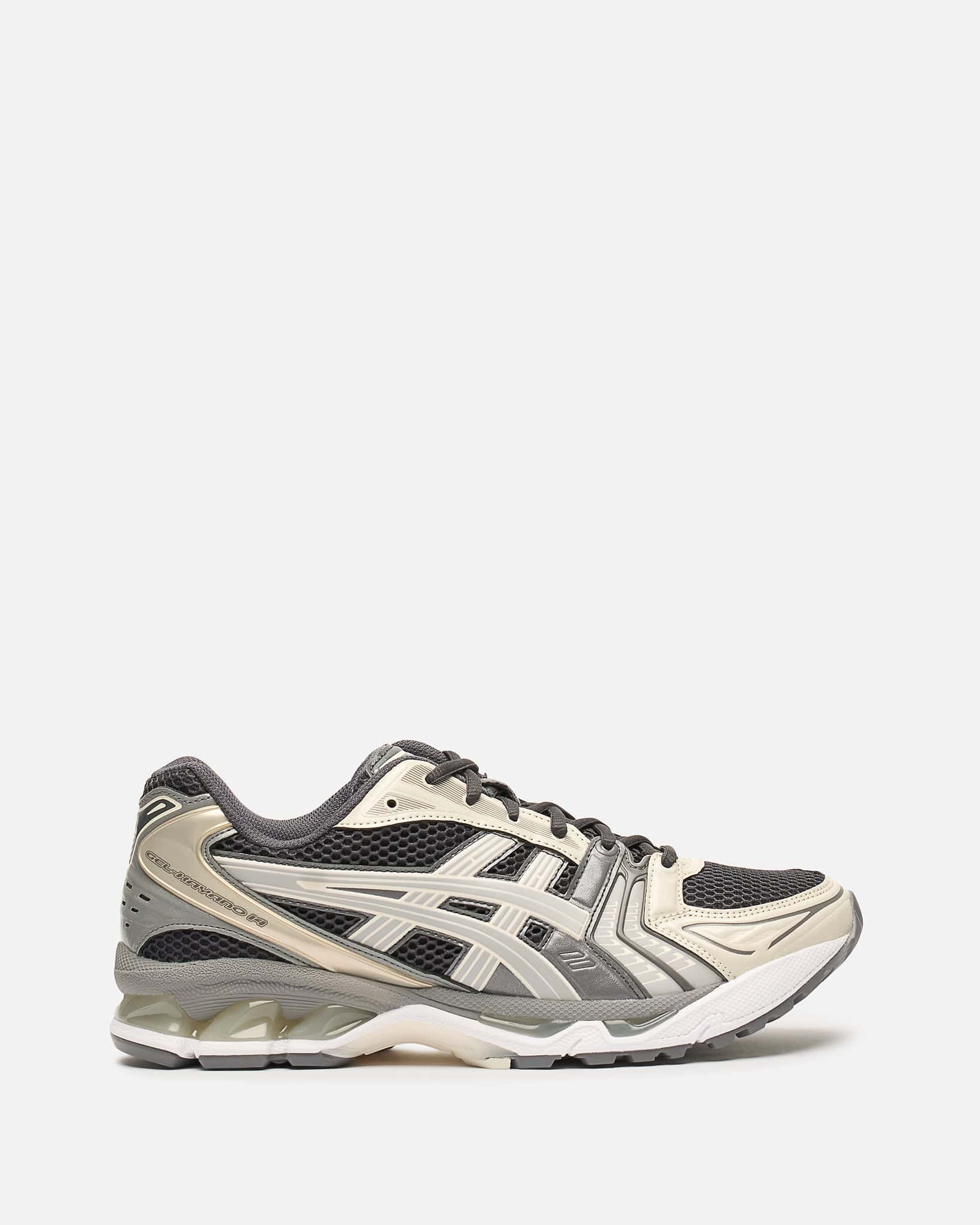 Asics Men's Sneakers Gel-Kayano 14 in Onsidian Grey/Cement Grey