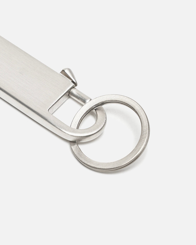 Rick Owens Jewelry OS Gemini Keyring in Silver