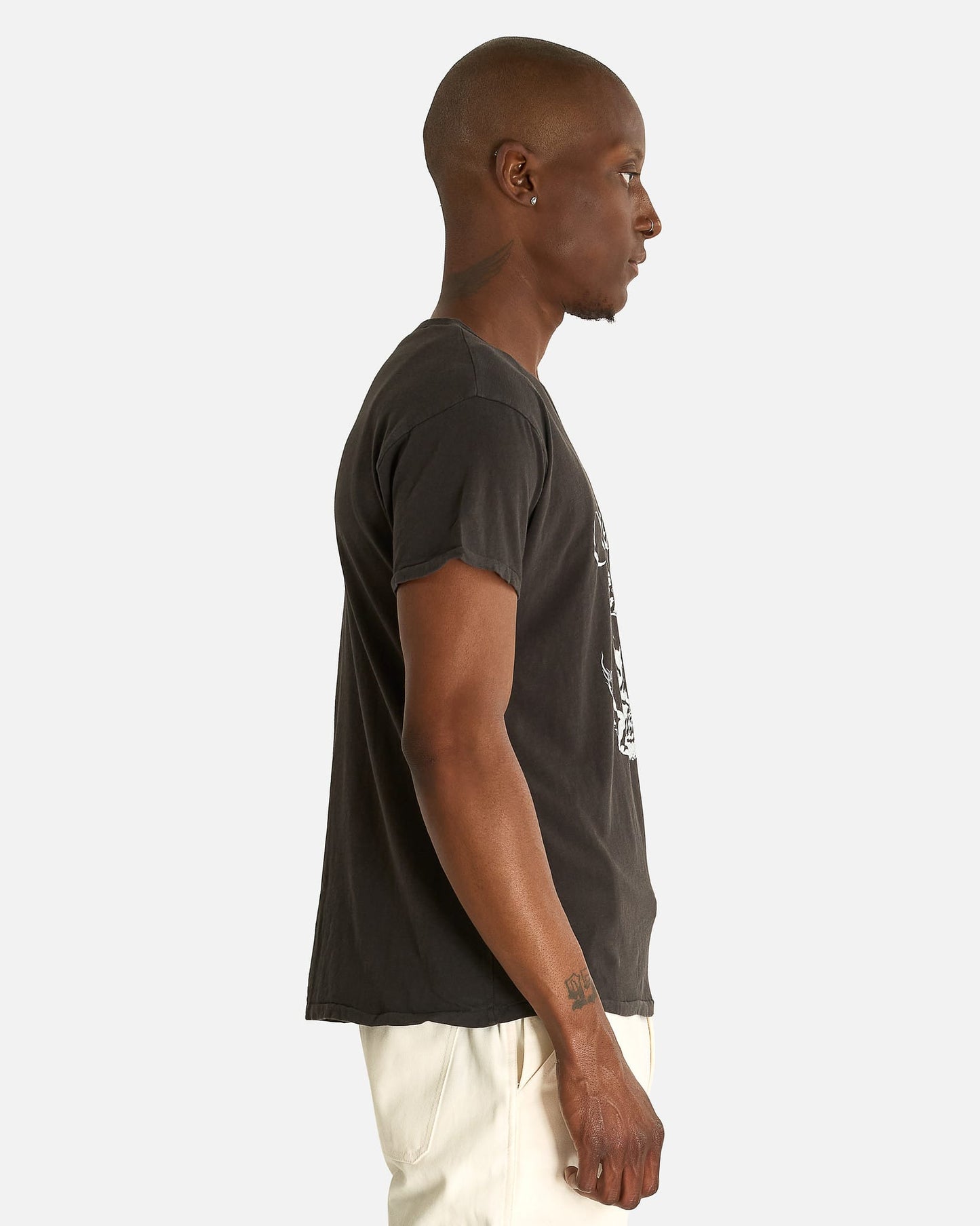 Enfants Riches Deprimes Men's T-shirts Georgia T-Shirt in Washed Black