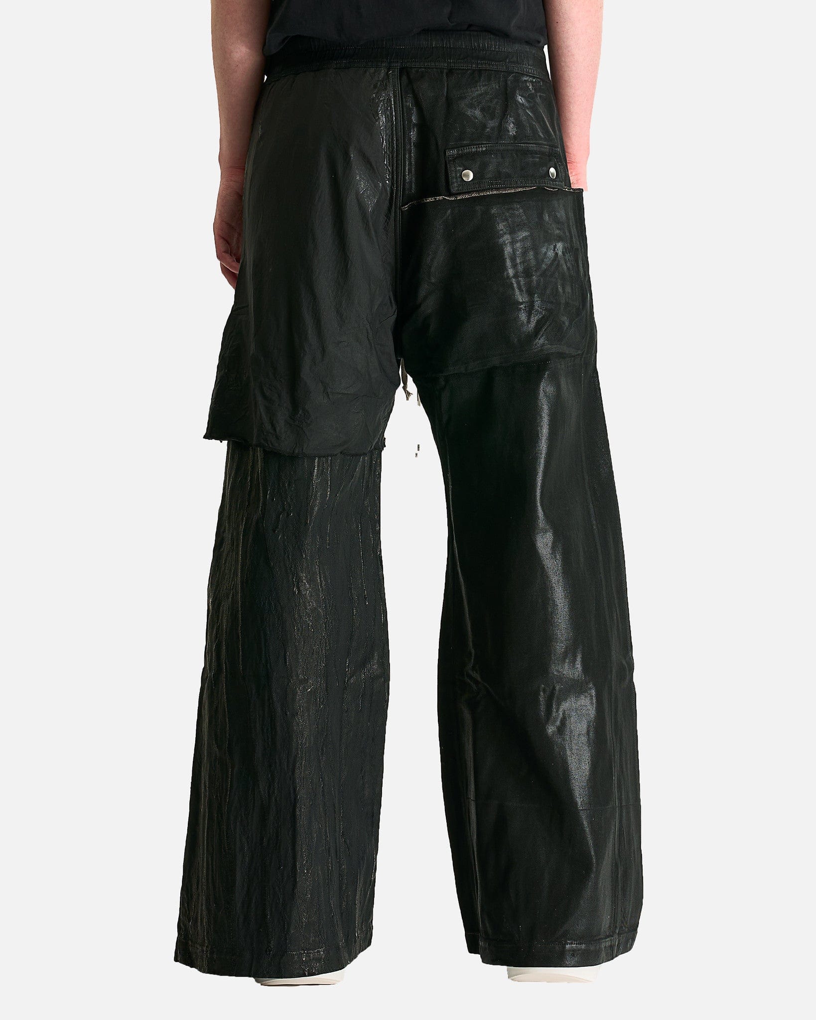 Rick Owens DRKSHDW Men's Jeans Geth Belas in Black
