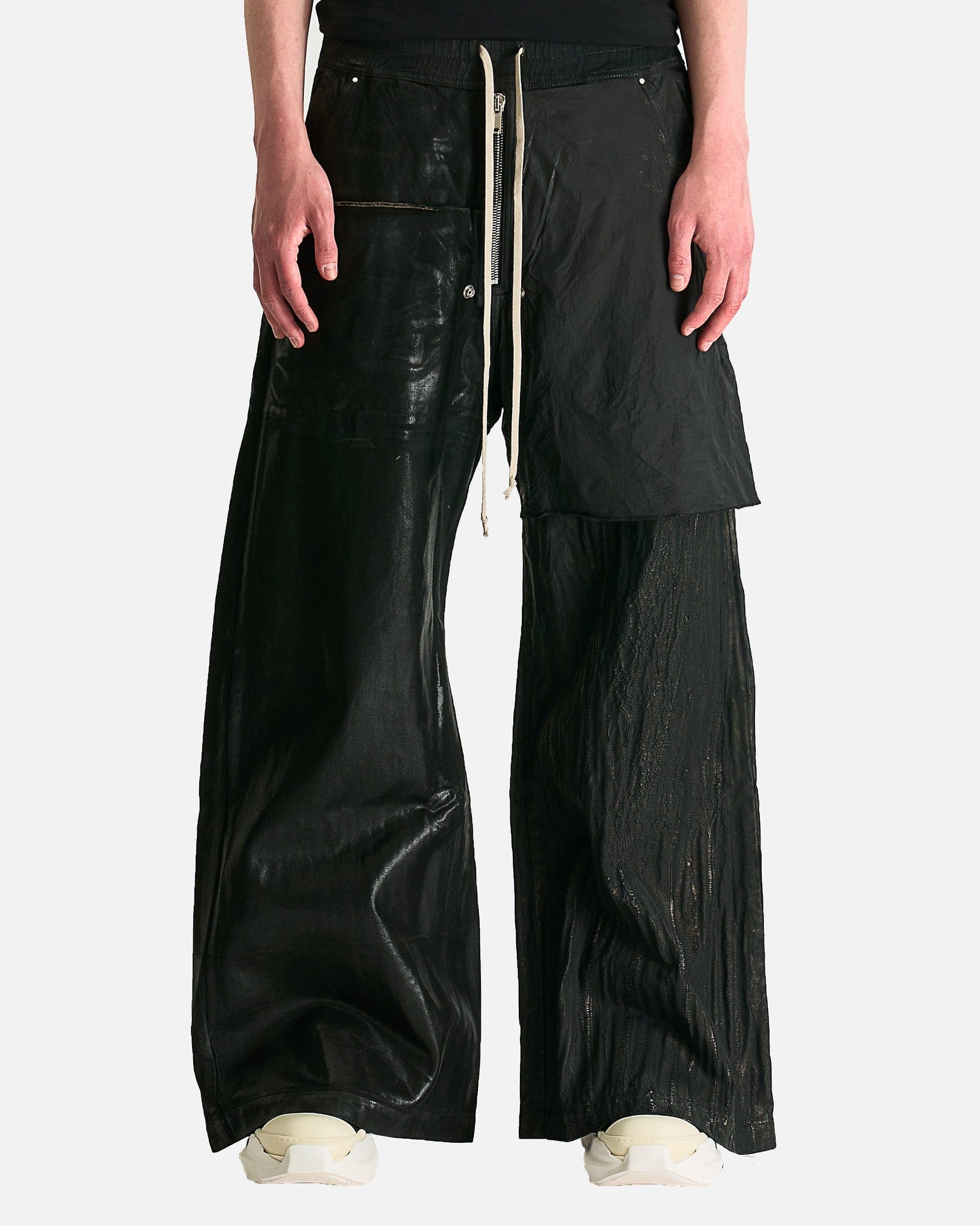 Rick Owens DRKSHDW Men's Jeans Geth Belas in Black