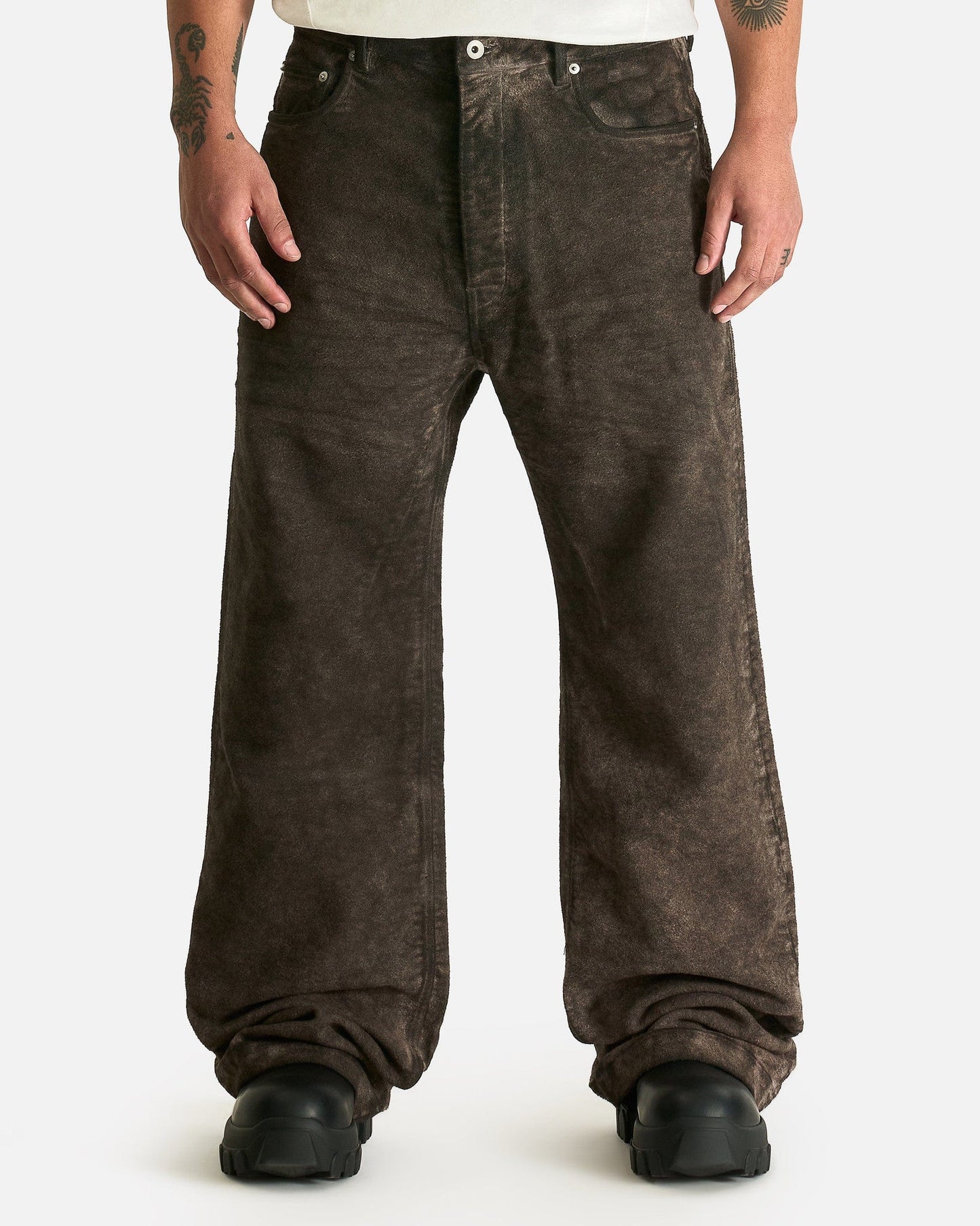 Rick Owens DRKSHDW Men's Jeans Geth Jeans in Dark Dust