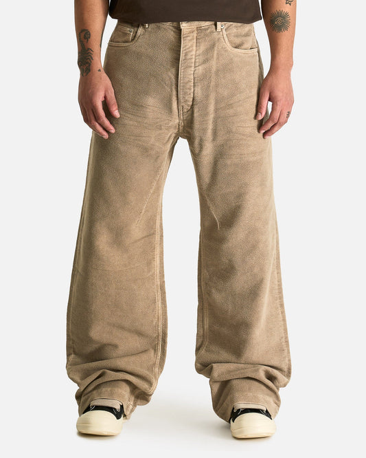 Rick Owens DRKSHDW Men's Jeans Geth Jeans in Dirty Pearl
