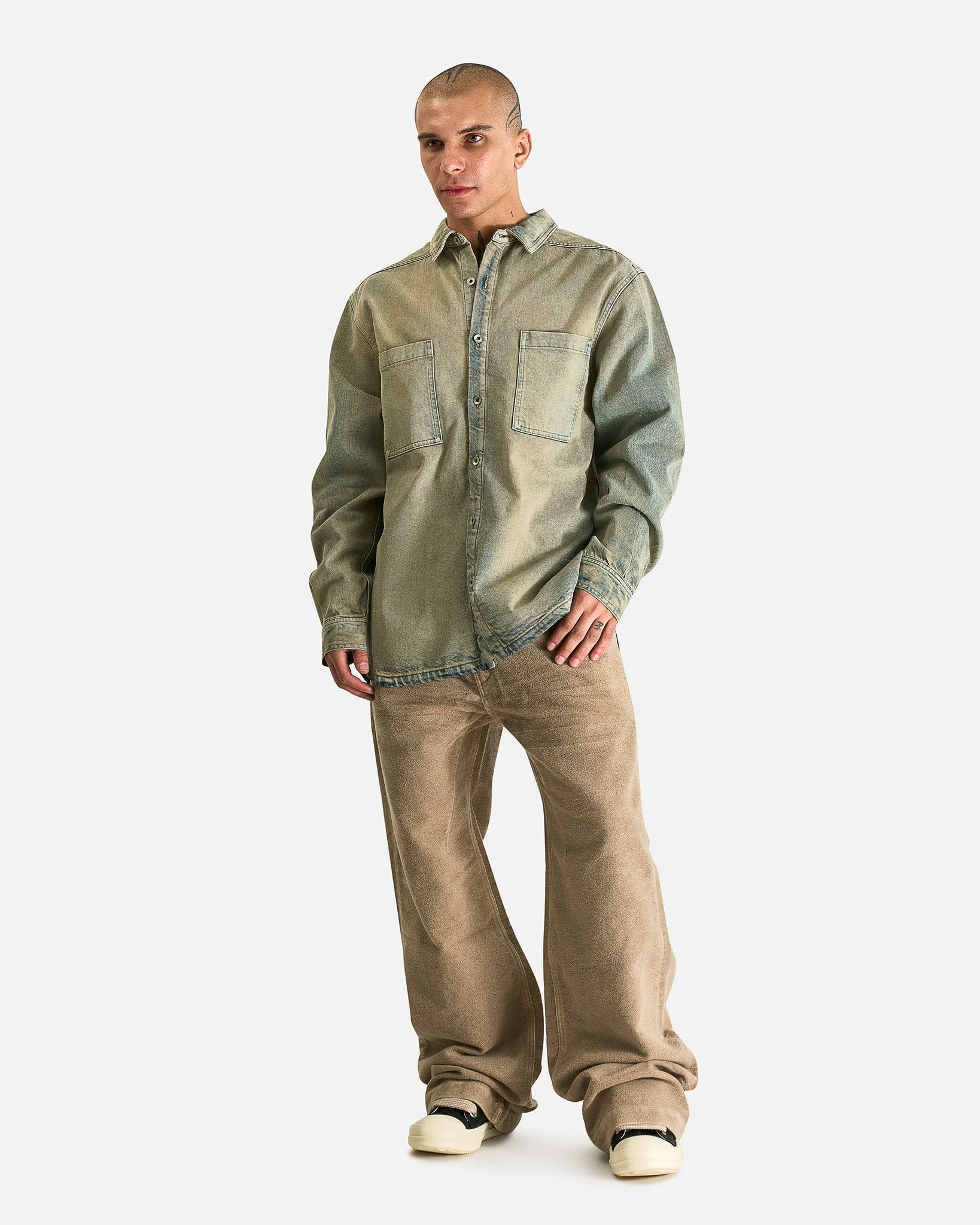 Jumbo Outershirt in Mineral Pearl – SVRN