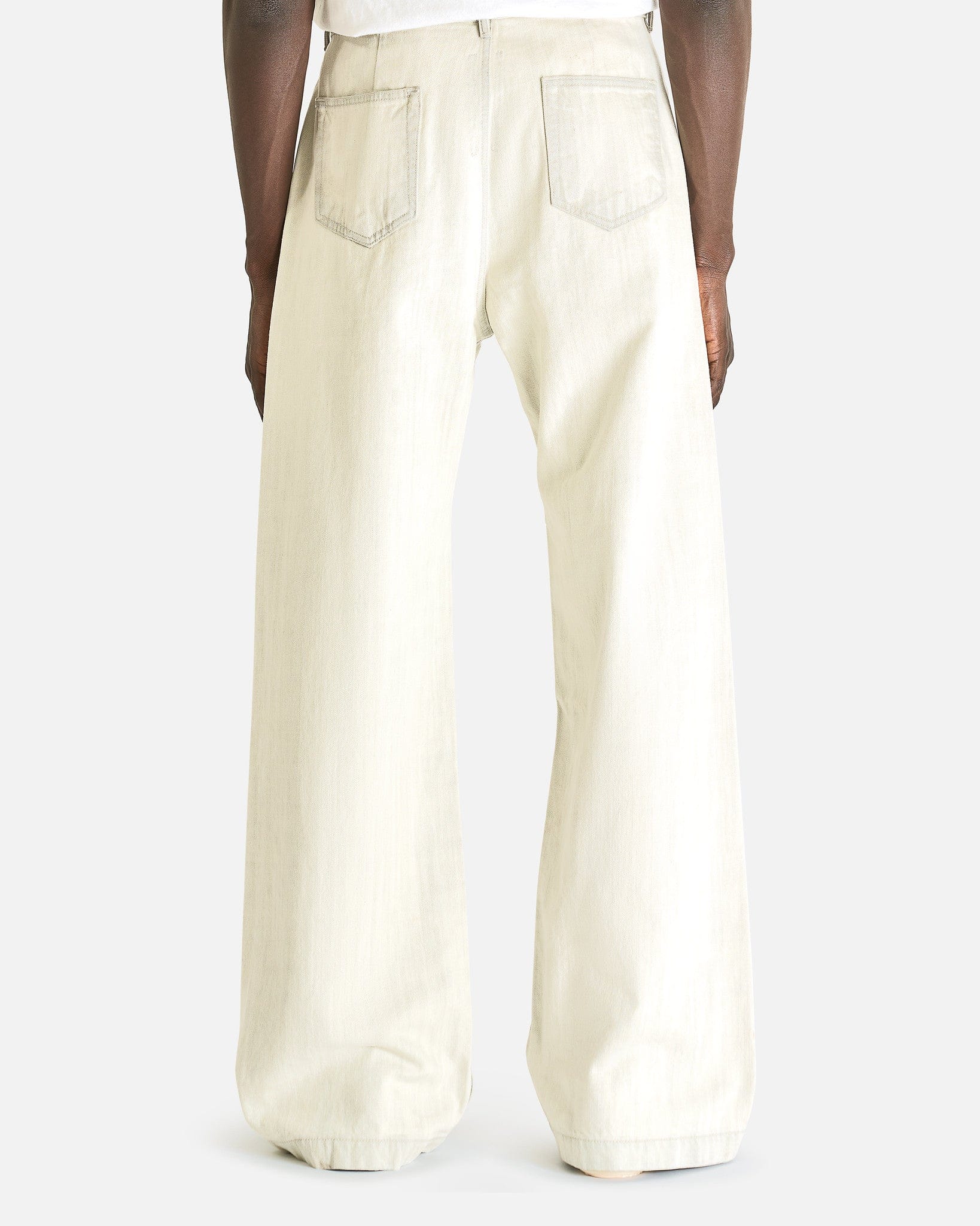 Rick Owens DRKSHDW Men's Jeans Geth Jeans in Milk Wash